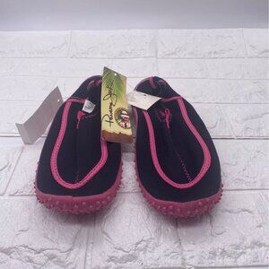 Panama‎ Jack Swin Shoes Girls Black and Pink 2 Sizes Available